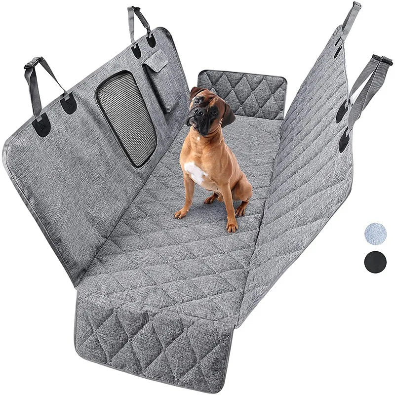 Dog Car Seat Cover Waterproof Pet Car Seat Back Row Dog Pad Hammock Vehicle Rear Cover Cushion for Dogs Safety Pad Nonslip