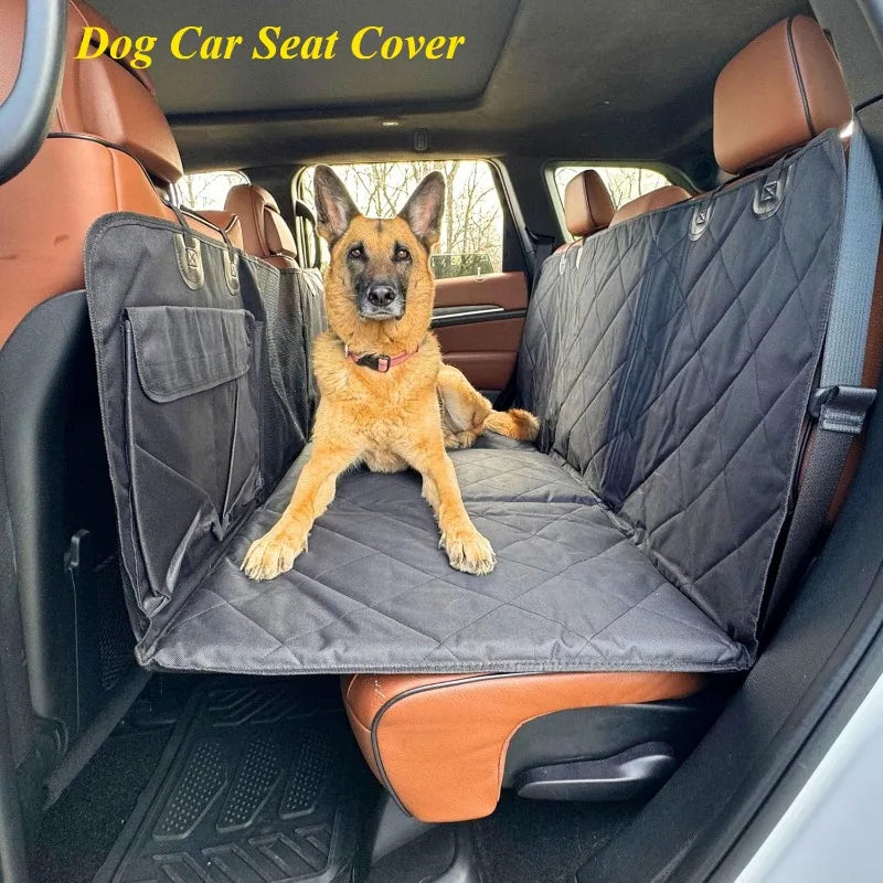 Dog Car Seat Cover Waterproof Pet Car Seat Back Row Dog Pad Hammock Vehicle Rear Cover Cushion for Dogs Safety Pad Nonslip